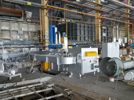 Un N2 di degassamento di alluminio di quattro dei rotori rotatori della grafite O2 PPM dell'unità 5
