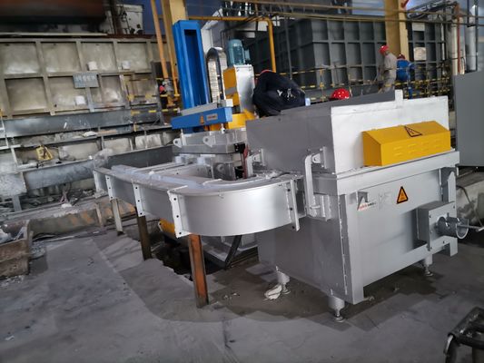 Unità di degassaggio rotativo in linea controllata da PLC per prestazioni di fusione superiori