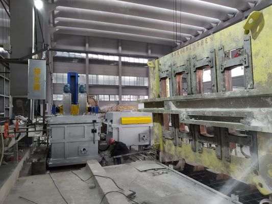 Unità di degassaggio rotativo in linea controllata da PLC per prestazioni di fusione superiori