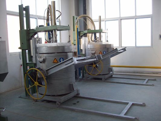 Metallo che versa capacità di alluminio fusa delle siviere 3000KG di trasferimento per le linee della fusione di alluminio