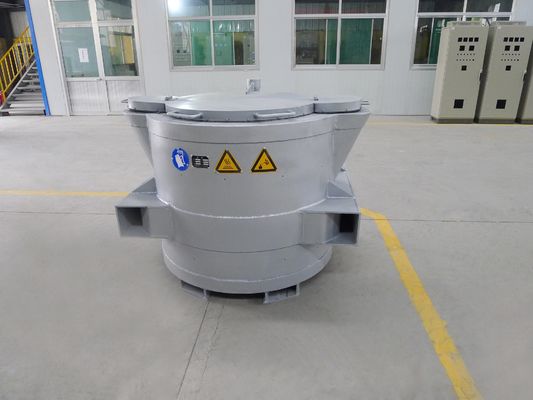 Processo del forno ad arco della siviera di capacità di Grey Forklift 500KG per la pressofusione