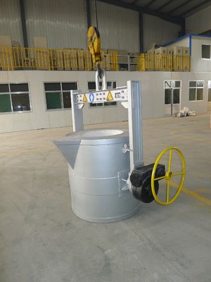 Ramaioli inferiori 90C delle siviere di alluminio fuse di trasferimento di capacità 3000KG