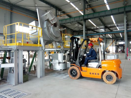 Pressofusione di alluminio di inclinazione idraulica di alta pressione del forno di fusione 1000KG per HPD