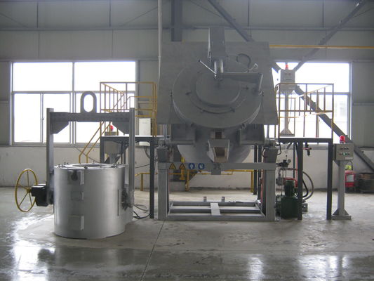 Attrezzatura di alluminio industriale del forno di fusione del crogiolo grigio del gas 1000KG per LPD