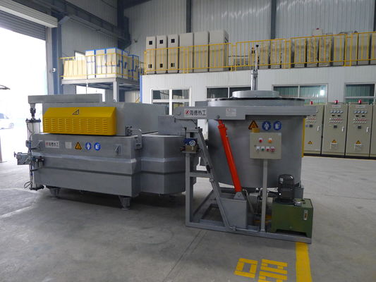 Sistema di controllo PID / SSR Forno a crogiolo in alluminio per il controllo preciso della temperatura