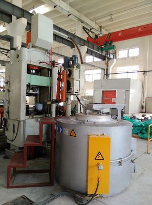 Impiegati di alluminio di manutenzione della fornace della tenuta del gas 500KG per la colata di alluminio di fusione di HPD