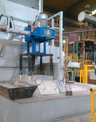 Degassamento costante con 4kW di potenza totale Macchina di degassamento in alluminio e tasso di flusso di gas regolabile