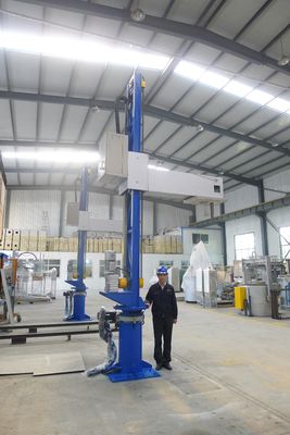 degassificazione sotto vuoto di processo di raffinazione di 15L/Min Stationary Type Rotary Aluminium dell'acciaio