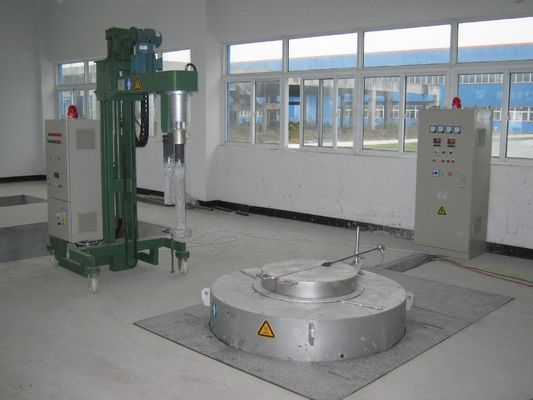 Un'unità di degassamento rotatoria di 400 giri/min.