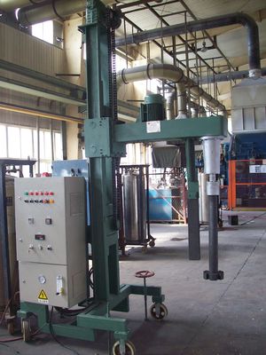 processo di unità di degassamento rotatorio di 0.1mpa 600 giri/min. di raffinamento del surriscaldamento di alluminio di prevenzione