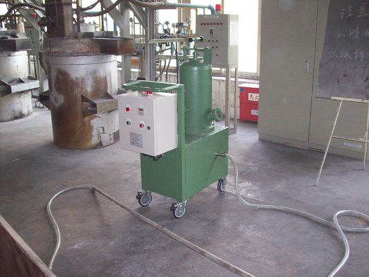 Il dispositivo dell'iniettore di cambiamento continuo di Deslagging di verde 30KG per la lega di alluminio la pressofusione