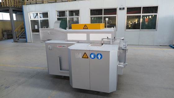 800KG Tipo forno elettrico a nodo colabile per bagno per alluminio che tiene in HPD
