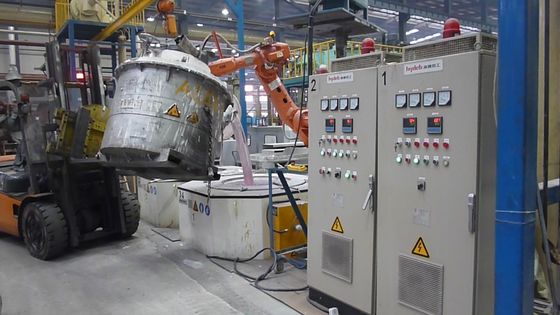 Residuo di alluminio di Grey Twins 0.30MPa che fonde forno elettrico industriale 3500 chilogrammi