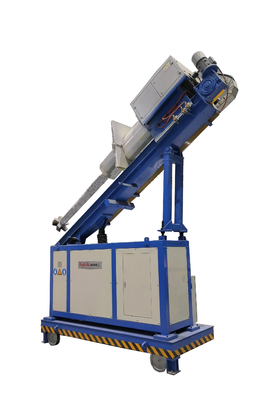 Iniettore rotante di flusso per materiale serbatoio agente di raffinazione 316L con quantità di spruzzatura polvere 0～2kg/min e potenza totale dell'apparecchiatura ≤20kW