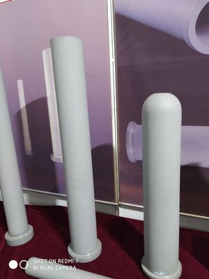 Tubi neri di protezione della termocoppia del silicio dei tubi di protezione della termocoppia del nitruro 200mm